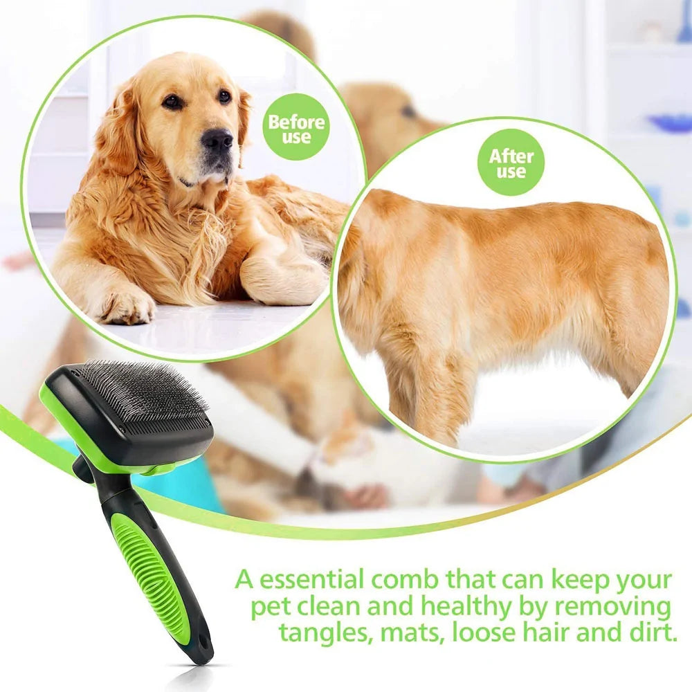 Self Cleaning Dog Brush - Pets Accomplice