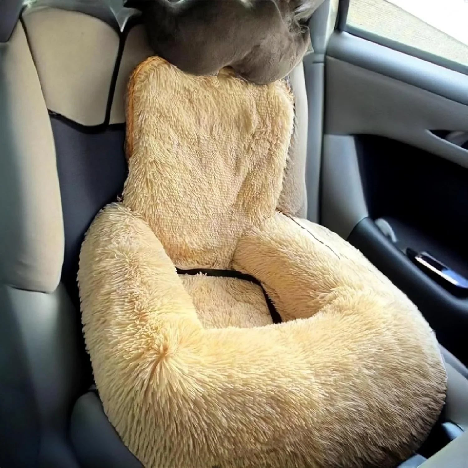 Calming Pet Car Bed - Pets Accomplice