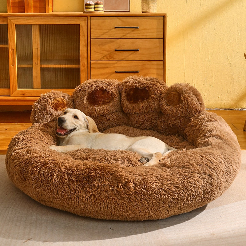 Cute Bear Paw Shape Pet Bed - Pets Accomplice