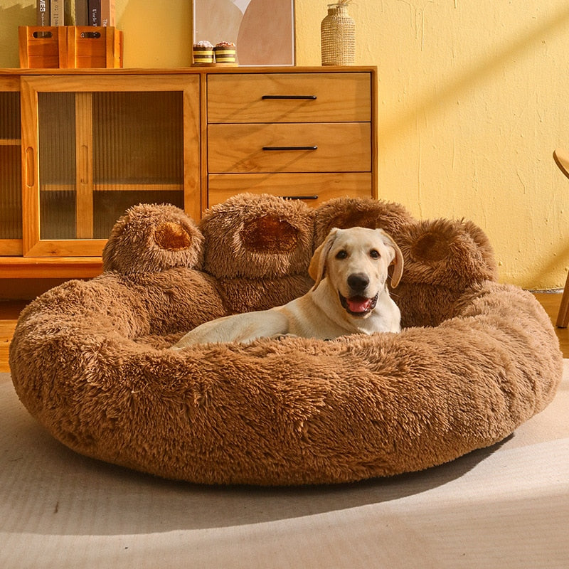 Cute Bear Paw Shape Pet Bed - Pets Accomplice