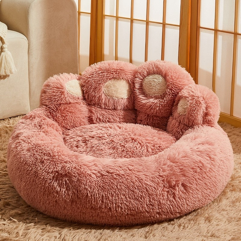 Cute Bear Paw Shape Pet Bed - Pets Accomplice