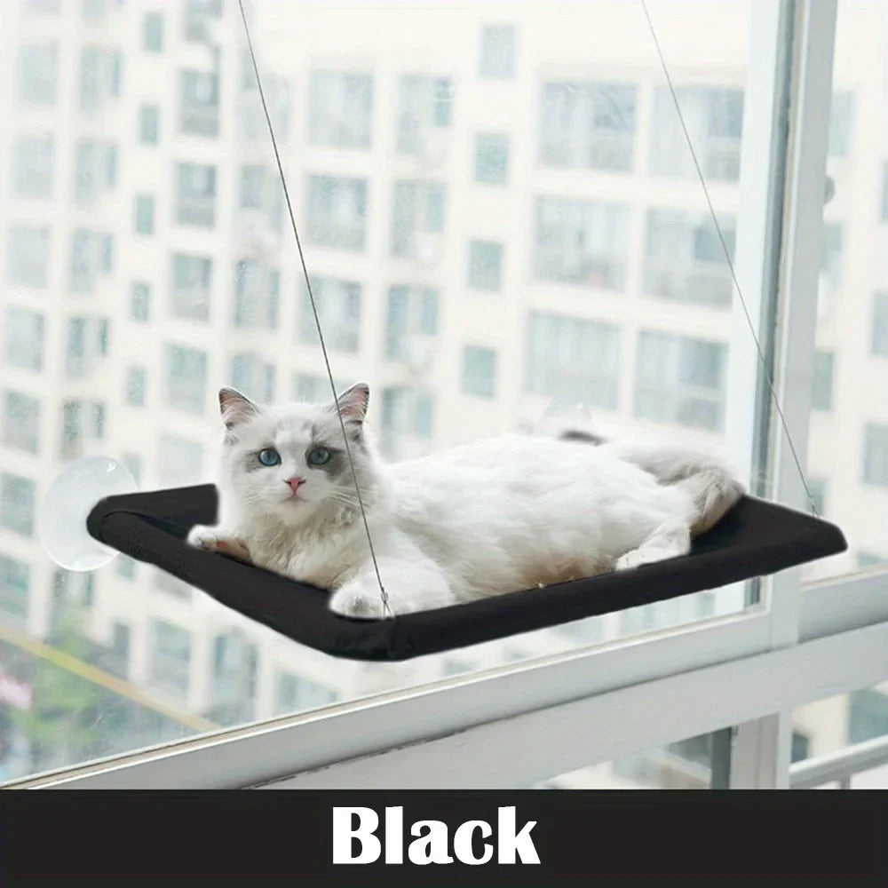 Cat Window Mounted Perch Hammock - Pets Accomplice