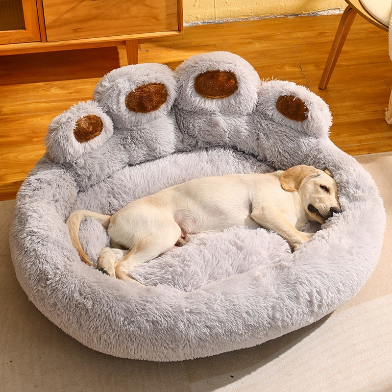 Cute Bear Paw Shape Pet Bed - Pets Accomplice