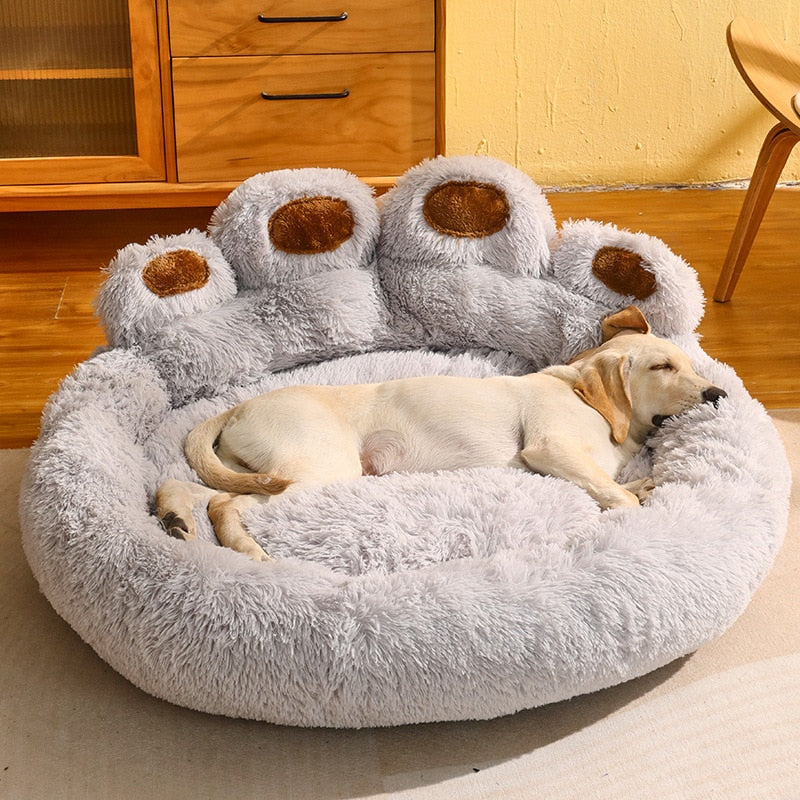 Cute Bear Paw Shape Pet Bed - Pets Accomplice