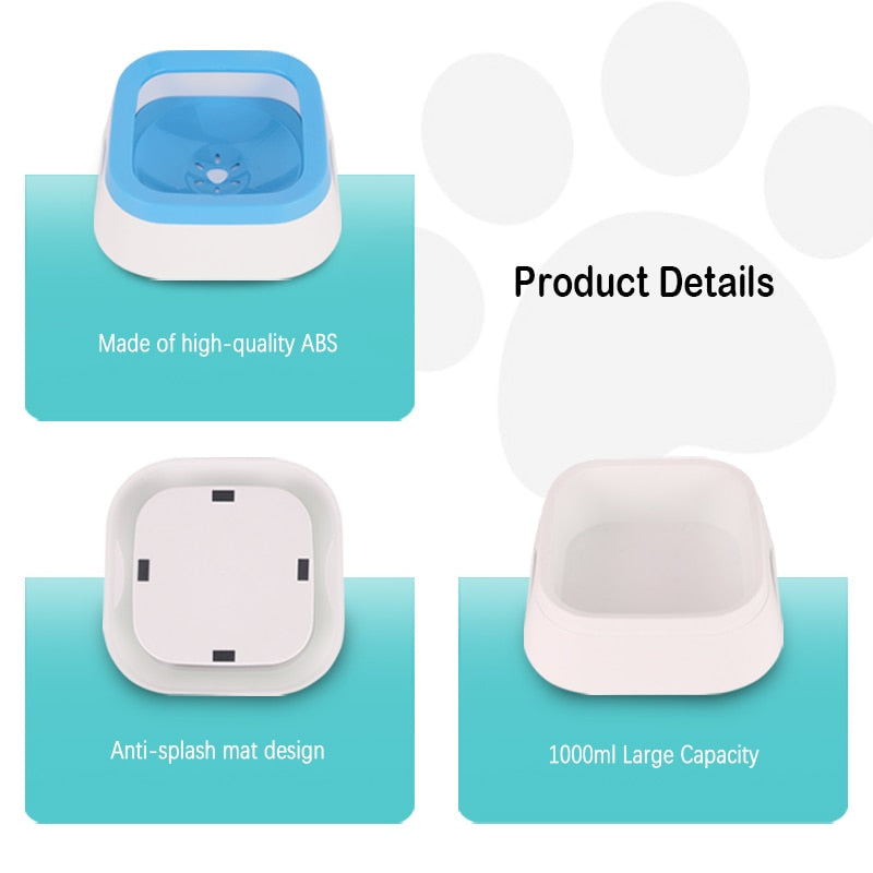 Anti Splash Pet Bowl - Pets Accomplice