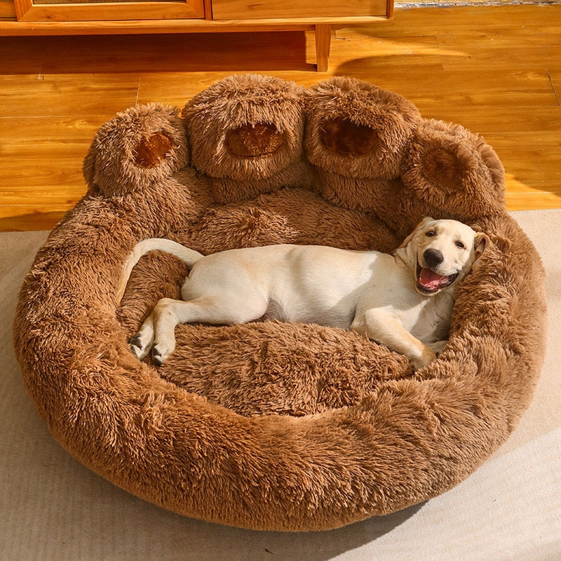 Cute Bear Paw Shape Pet Bed - Pets Accomplice