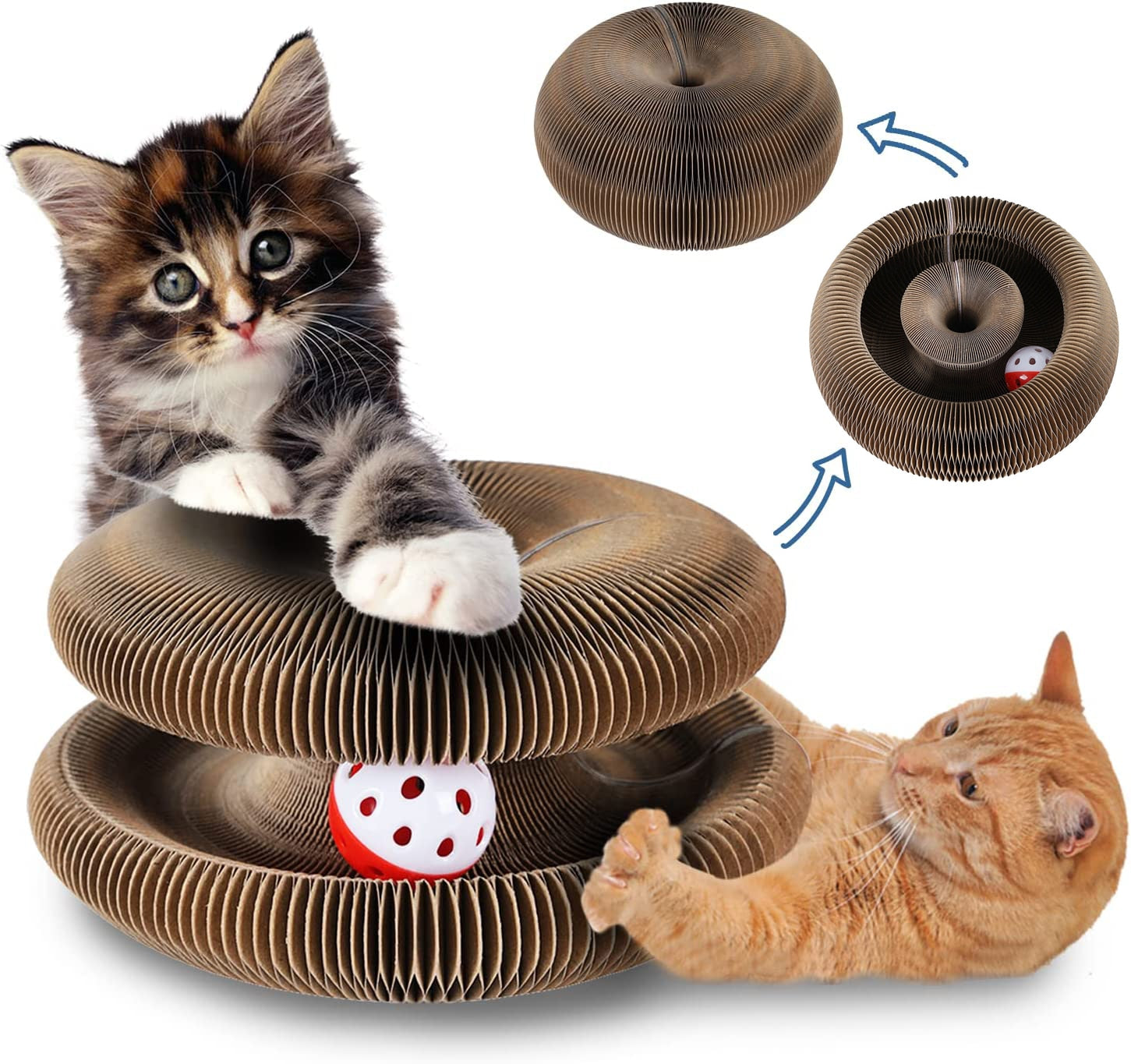 Interactive Self-Rolling Ball Cat Toy - Pets Accomplice