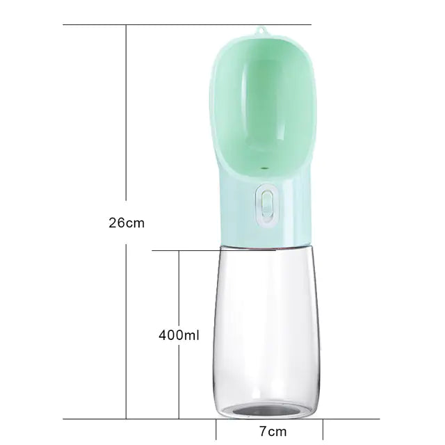 Pet Dog Water Bottle Feeder - Pets Accomplice