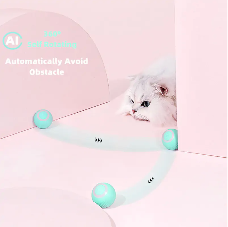 Smart Cat Ball Toys - Pets Accomplice