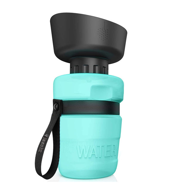 Foldable Cap Outdoor Dog Water Bottle - Pets Accomplice
