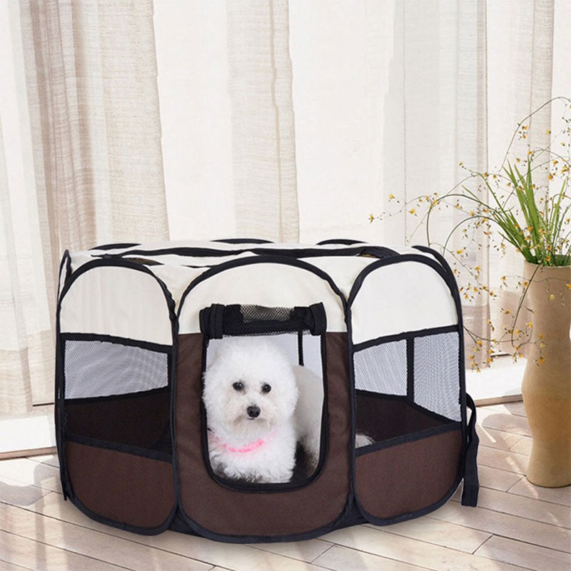 "Pawsome" Pop-Up Pet Crate - Pets Accomplice
