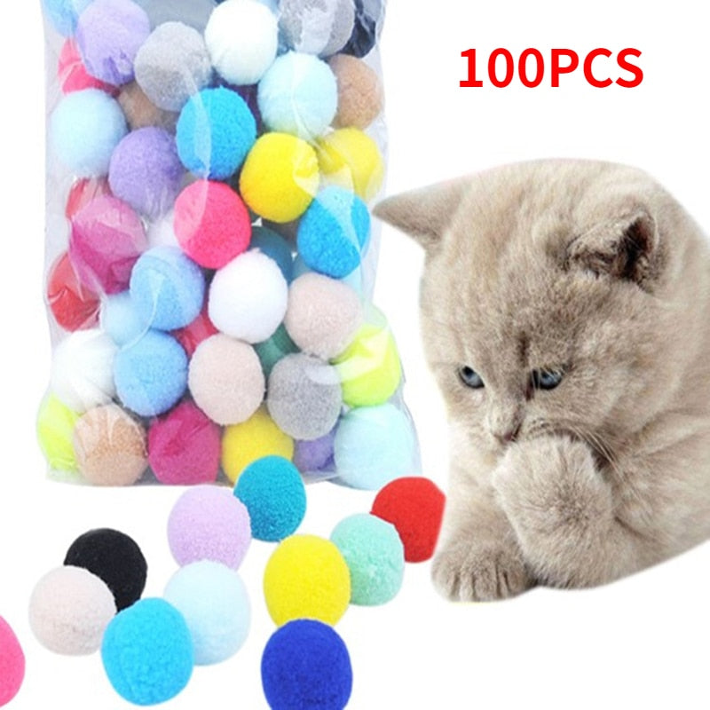 Cat Plush Silent Ball Gun Interactive Toy - Pets Accomplice