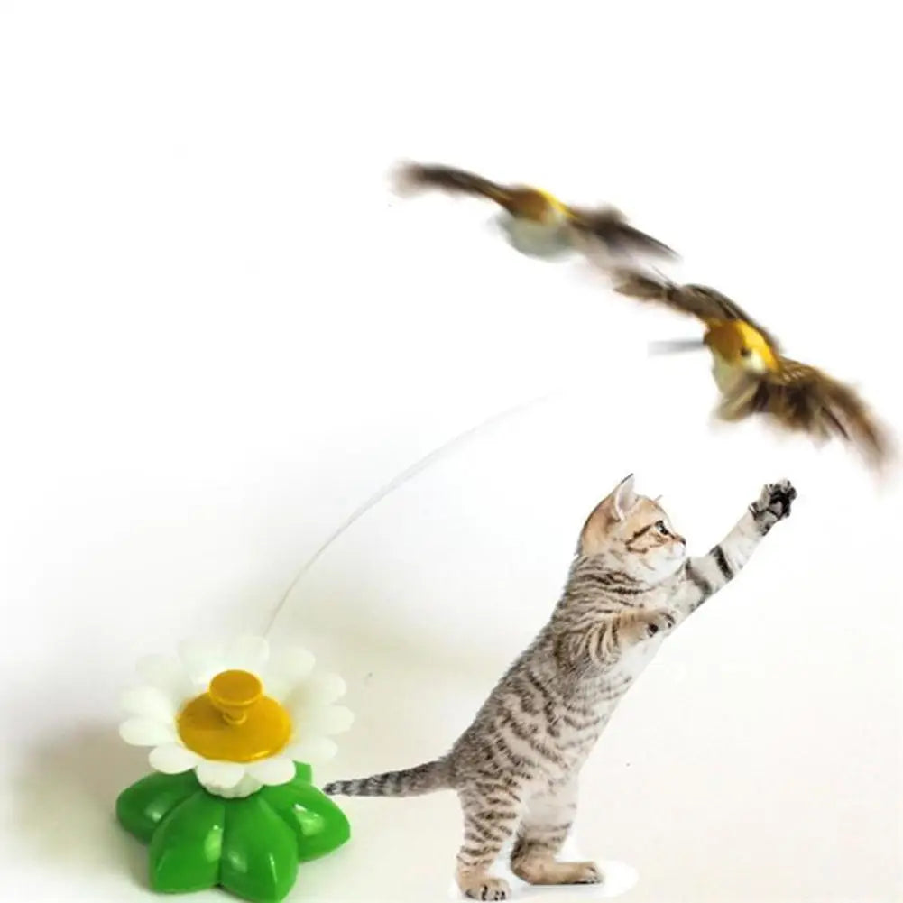 Interactive Cat Toy Automatic Rotating Flying Butterfly - Pets Accomplice