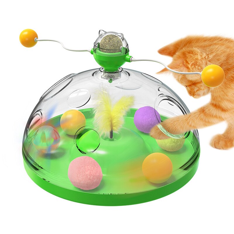 Windmill Interactive Multifunctional Catnip Toy - Pets Accomplice