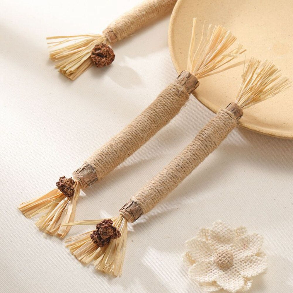 Natural Silvervine Stick Cat Chew Toy-2pcs - Pets Accomplice