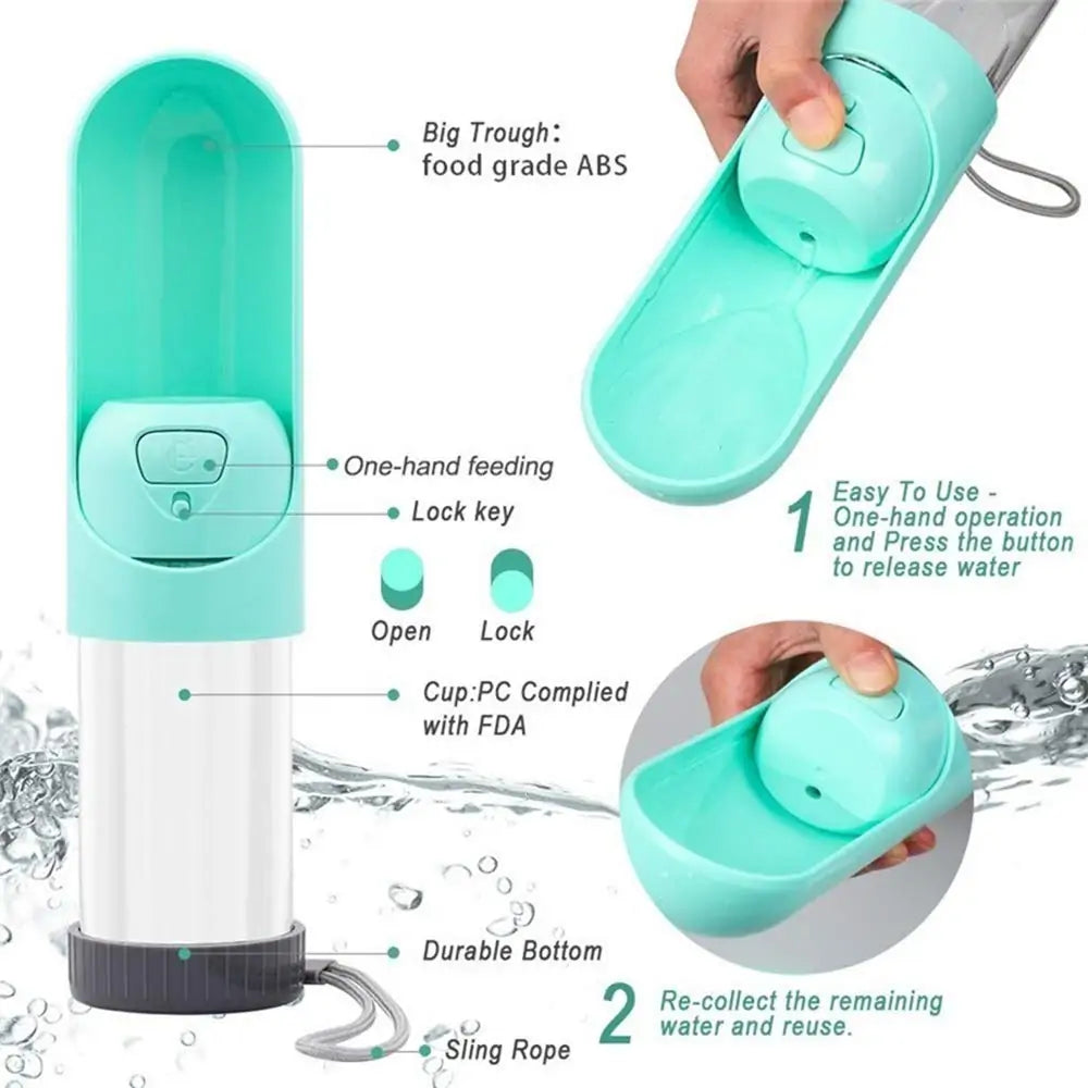 Portable Dog Drinker Bottle - Pets Accomplice