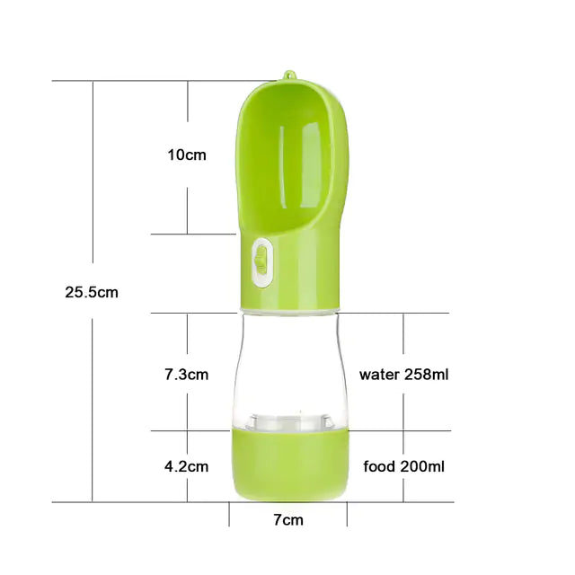 Pet Dog Water Bottle Feeder - Pets Accomplice